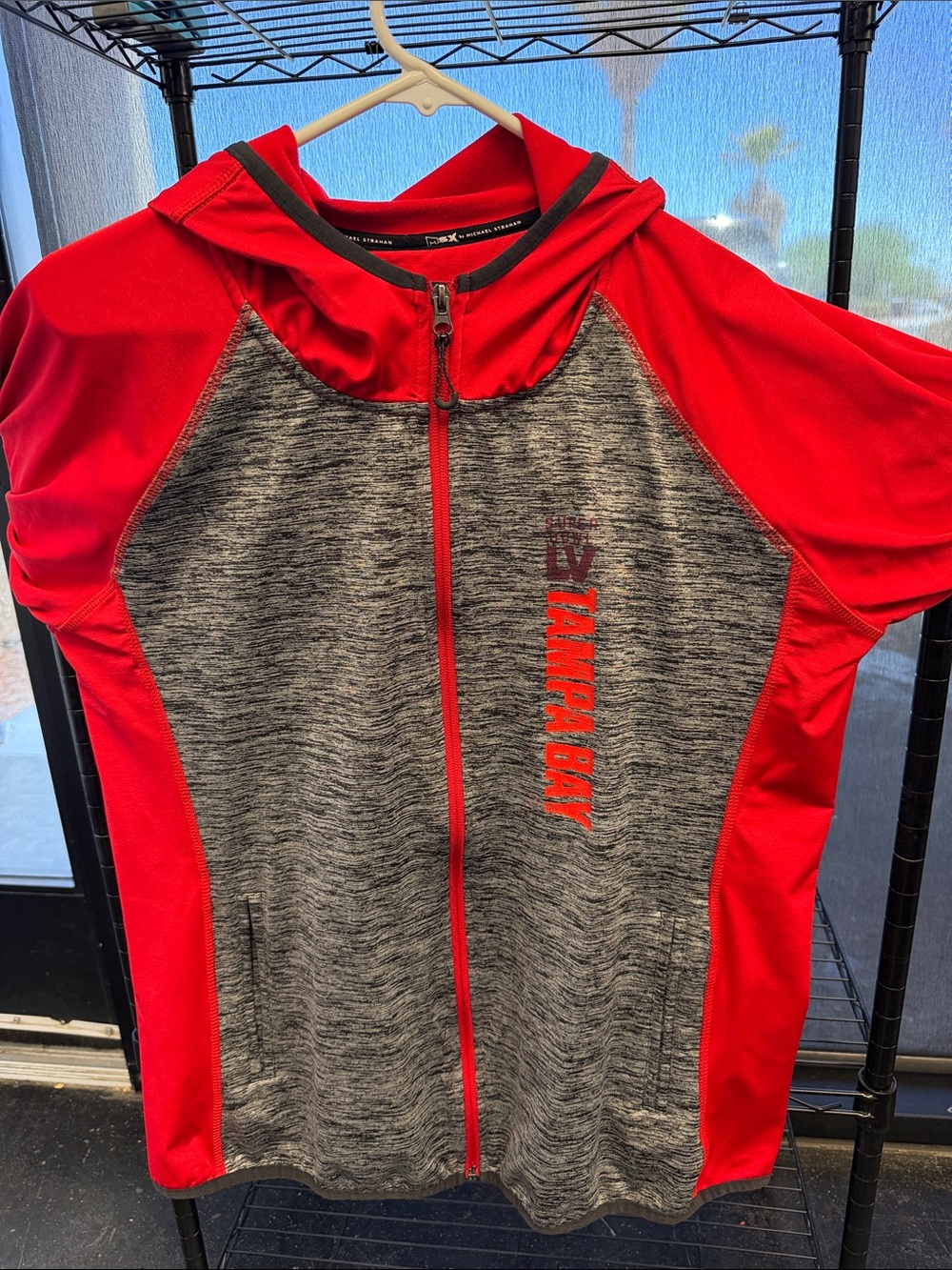 Tampa Bay Women’s Super Bowl LV Red & Gray Hooded Jacket